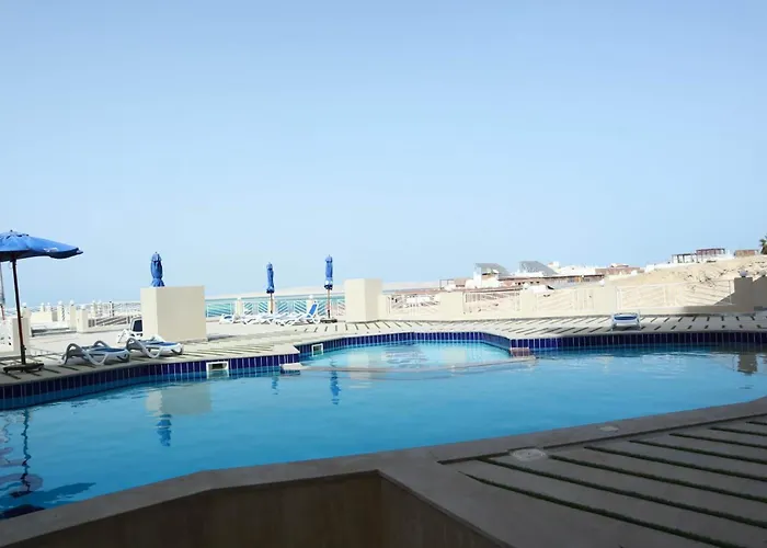 Skysea Luxury Sea View Rooftop Pools Apartamento Hurghada