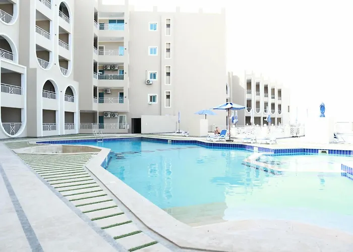 Apartamento Skysea Luxury Sea View Rooftop Pools Hurghada