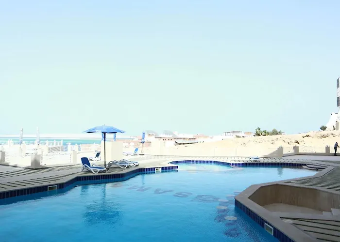Apartamento Skysea Luxury Sea View Rooftop Pools Hurghada